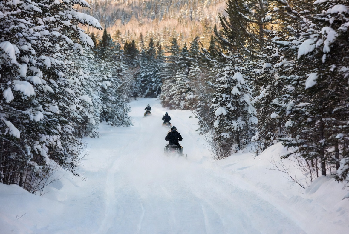 Snowmobiling the Adirondacks